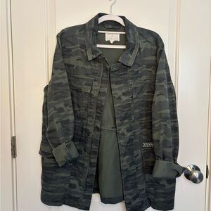 Caslon Camo Green Women's Jacket